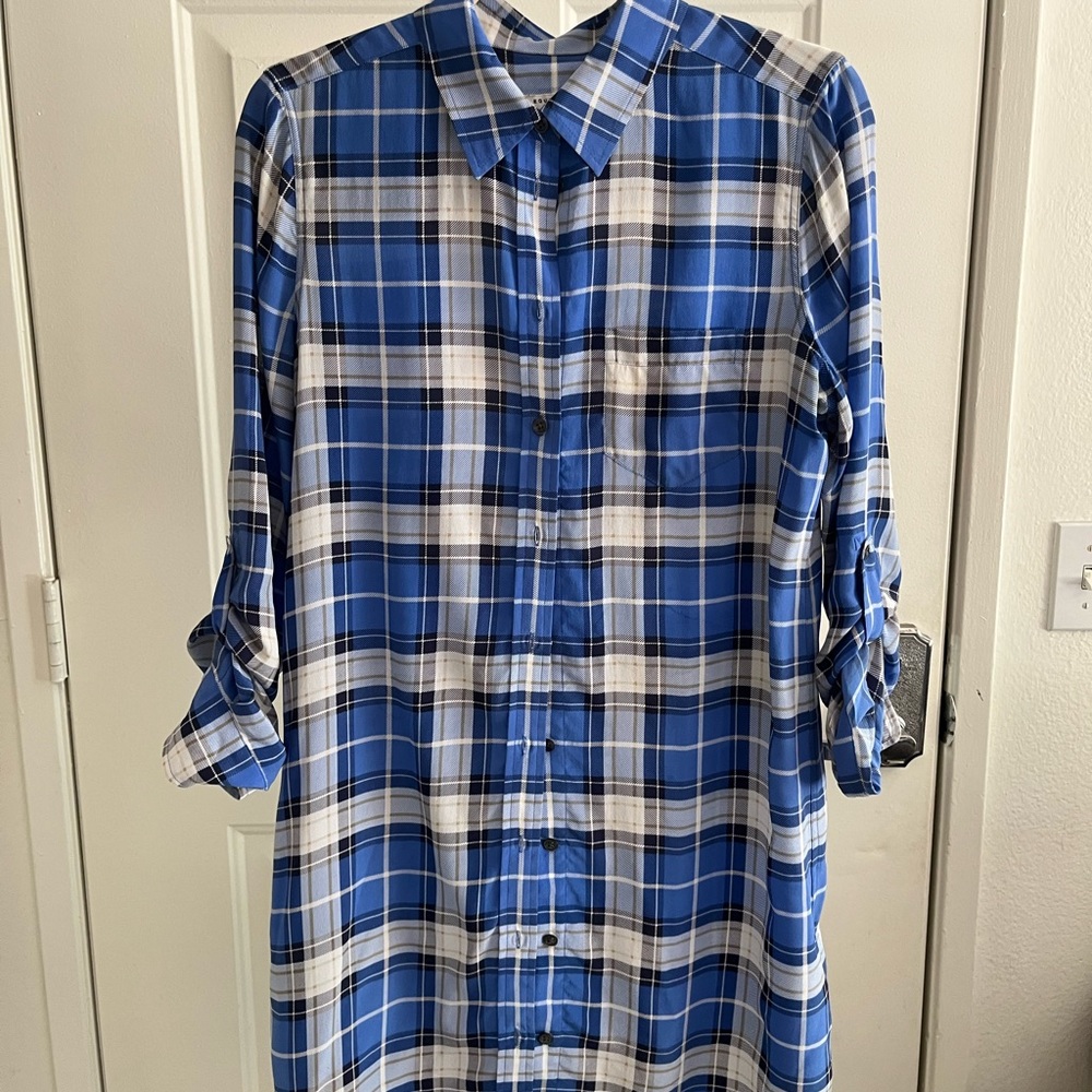 Equipment Shirt Dress - Size S
